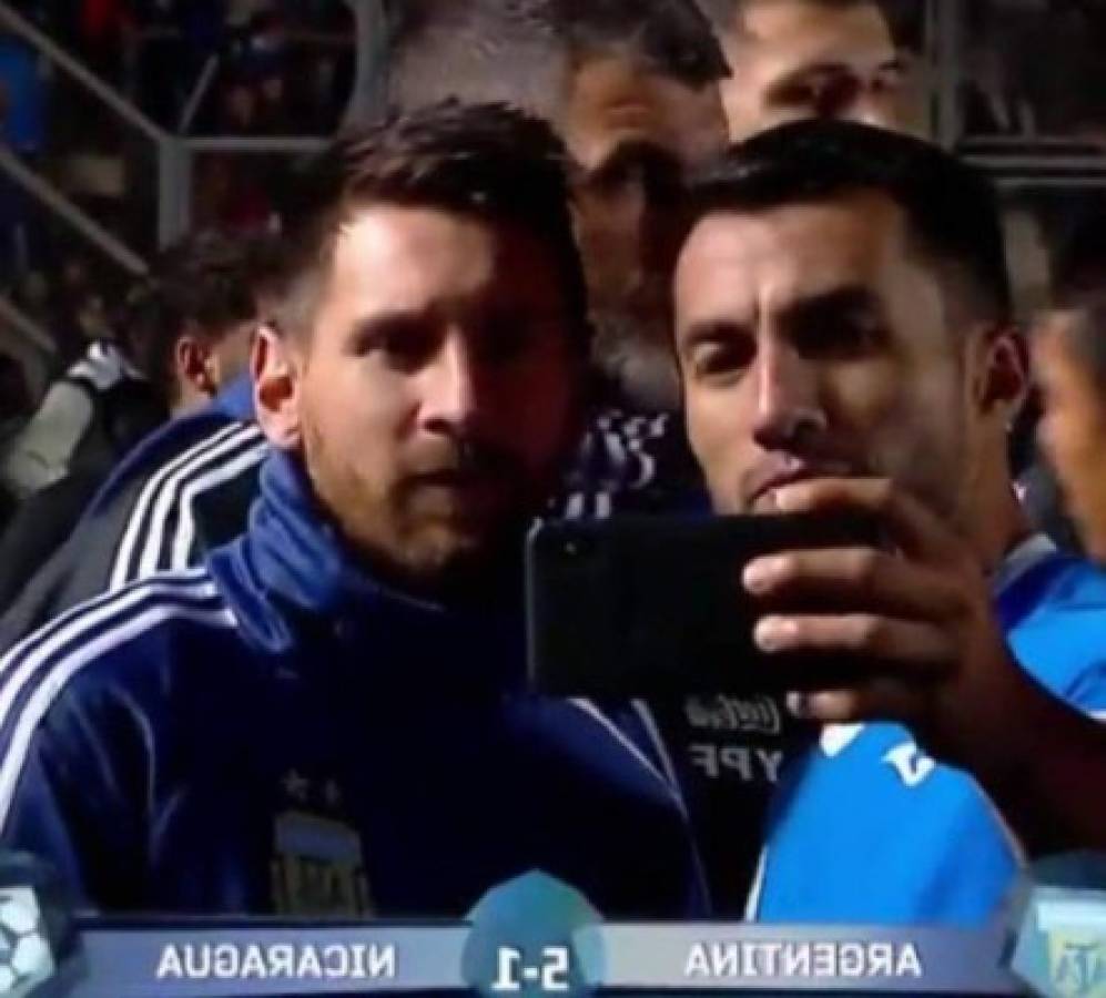 En fotos: Selección de Nicaragua se vuelca a Messi tras recibir paliza de Argentina