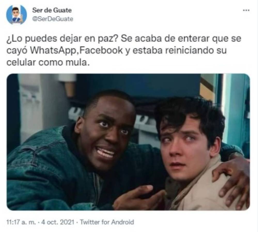 ¡Te vas a morir de risa! Los memes que está dejando la caída mundial de Facebook, Instagram y Whatsapp