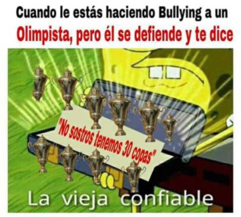 Los crueles memes contra el Olimpia luego de caer ante Marathón