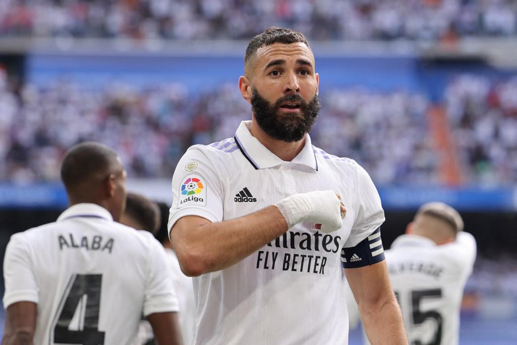 Benzema was one of the scorers in Real Madrid's win over Barcelona.