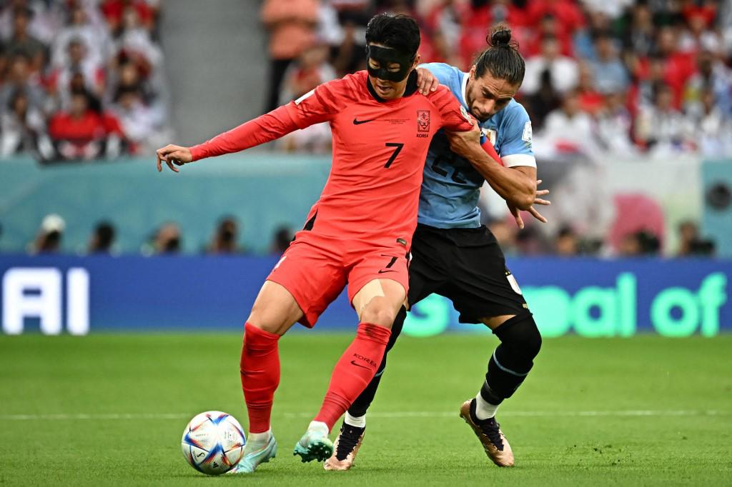 Uruguay tropieza contra Corea del Sur en el debut de ambas selecciones en el Mundial de Qatar 2022
