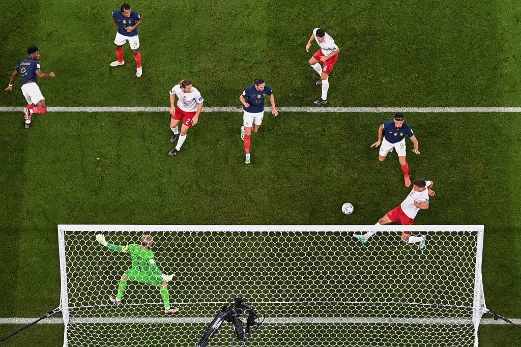 ¡Mbappé fue la estrella! Así se vivió el triunfazo de Francia sobre Dinamarca en la Copa del Mundo 2022