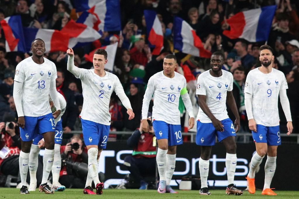 Francia superó a Irlanda de visita y confirma su buen momento rumbo a la Eurocopa 2024