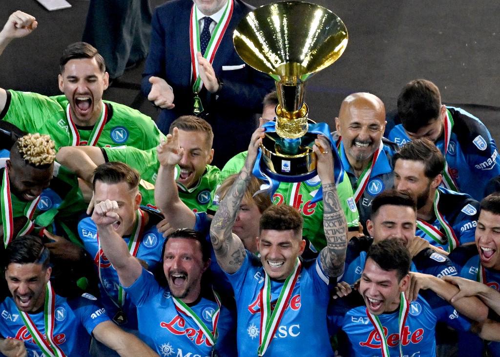 Napoli rompió la sequía y finalmente volvió a levantar un título de la Serie A.
