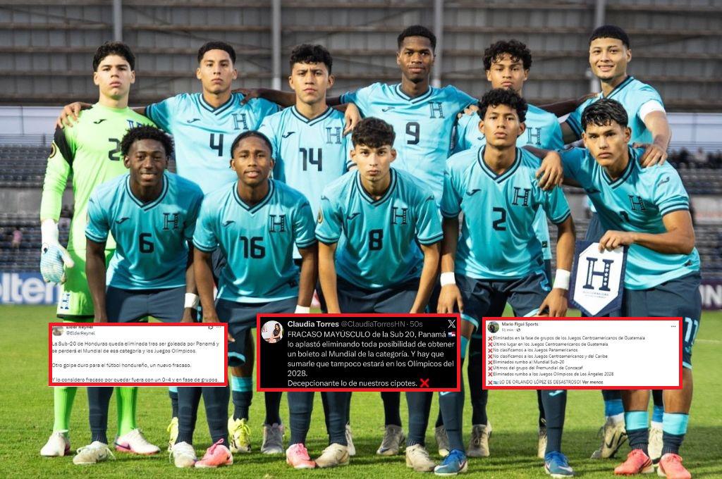 "Tremendo horror": señalan al culpable del papelón de Honduras en la Sub-20