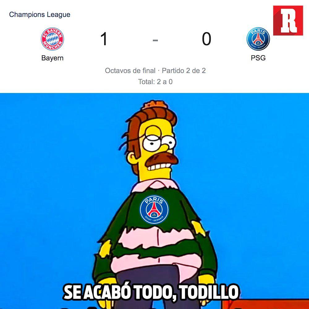 La Champions es una pesadilla para Messi: Los memes que dejó la eliminación del PSG ante Bayern Múnich