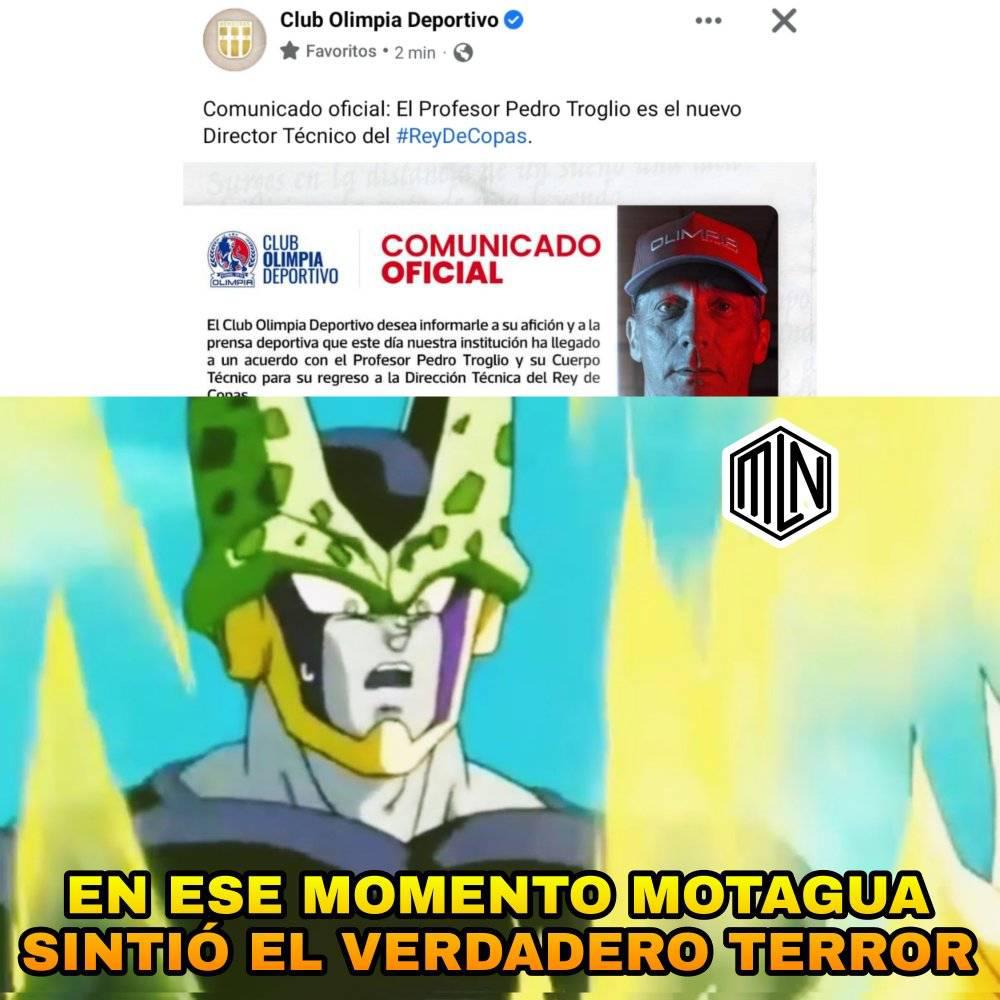 ¿Tiemblan en Motagua? Los terribles memes que dejó el regreso de Pedro Troglio con Olimpia