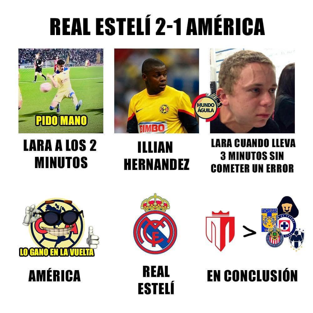 Los despiadados memes contra el América de México por perder contra el Real Estelí; hasta San Marino se burló