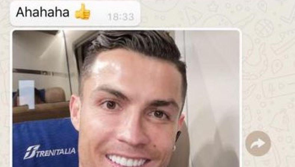 Revelan cómo es el comportamiento de Cristiano Ronaldo en el grupo de WhatsApp del Manchester United