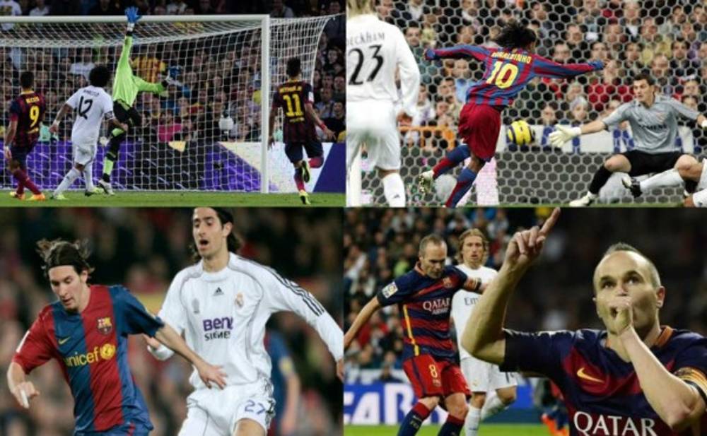 Top 5: Los goles históricos del Barcelona ante el Real Madrid