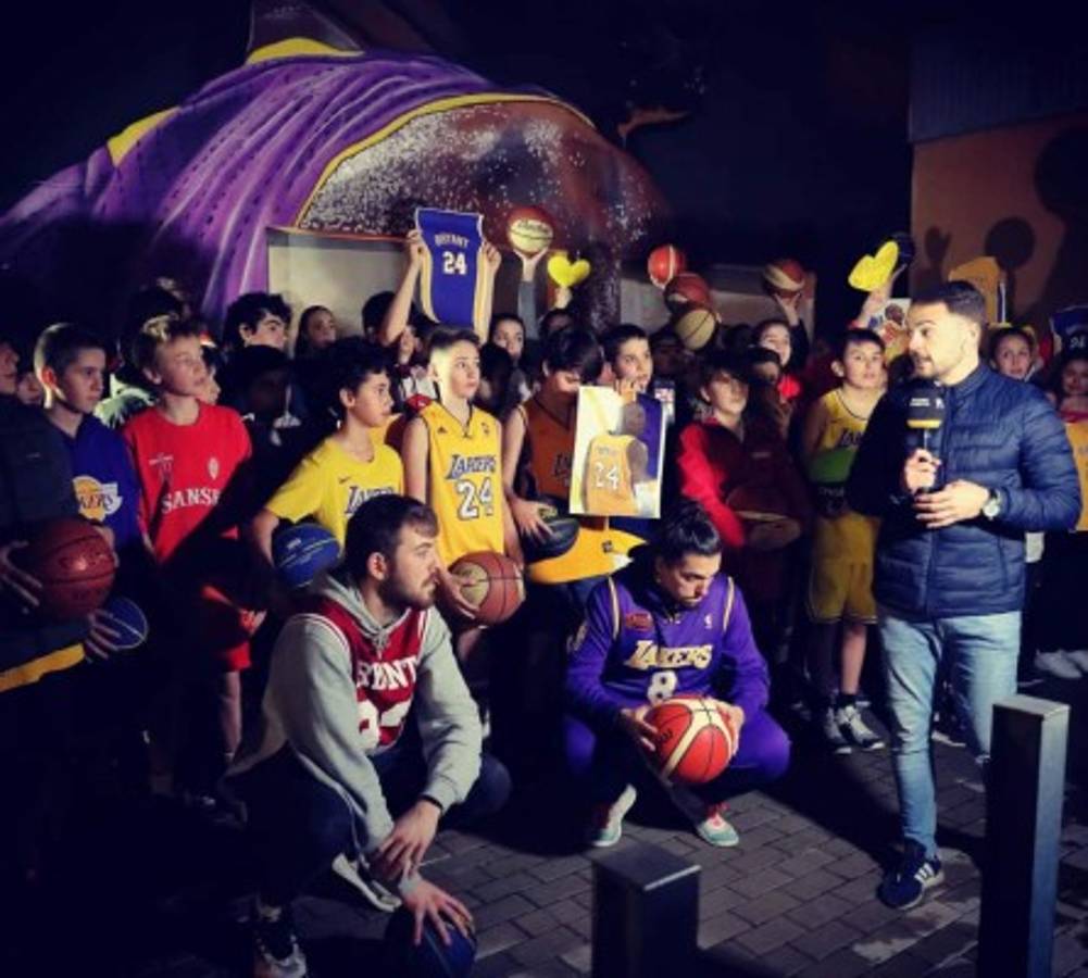 Las primeras imágenes del momento cuando se estrella el helicóptero de Kobe Bryant