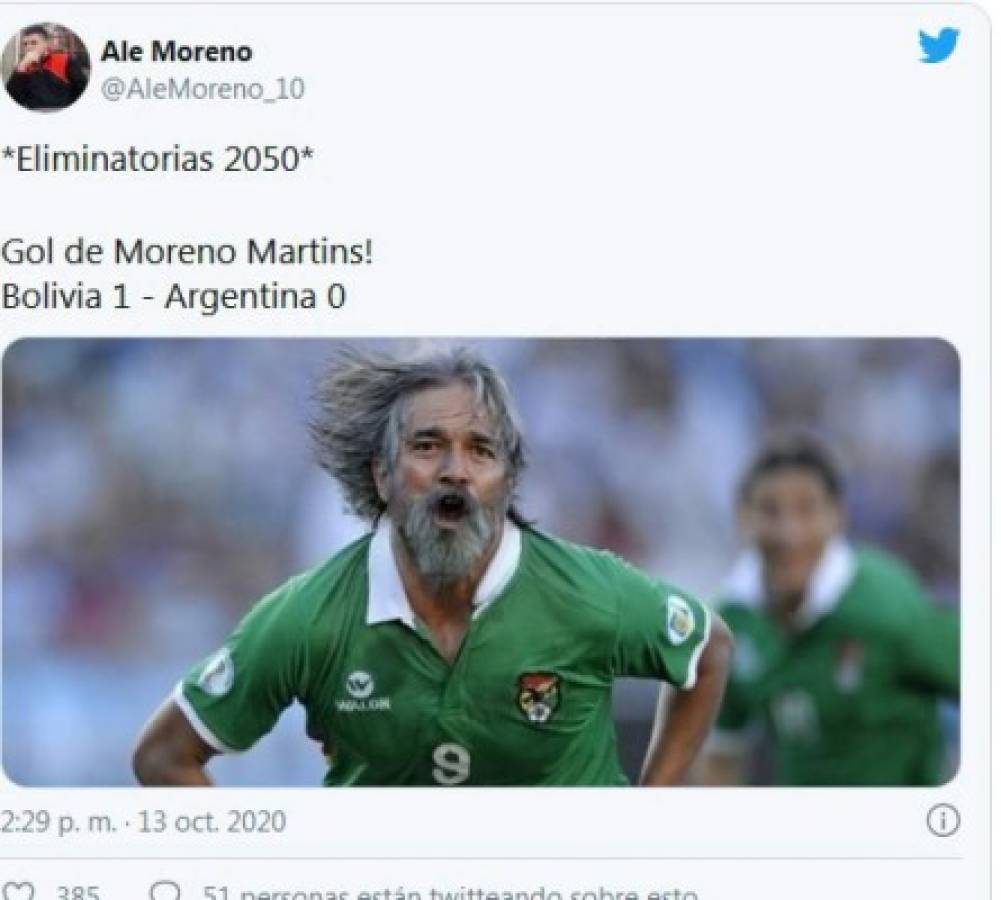 Los crueles memes que dejó la victoria de Argentina ante Bolivia con Messi de protagonista