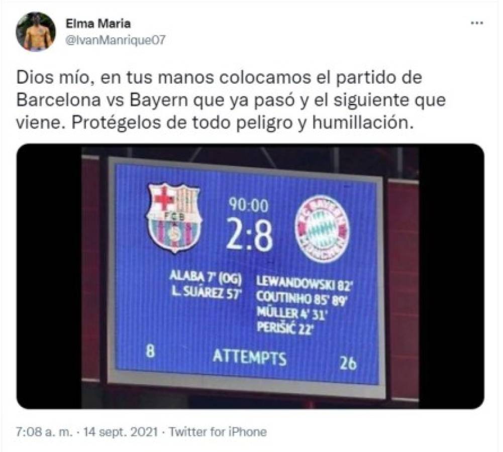 ¿Otra paliza? Los memes hacen trizas al Barcelona previo al partido contra el Bayern Múnich por la Champions