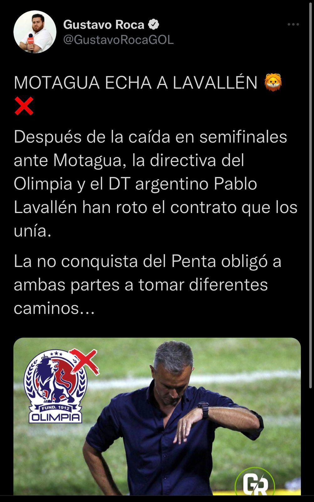 Piden a gritos a Salomón Nazar: lo que dice la prensa y aficionados en redes sobre la salida de Pablo Lavallén de Olimpia