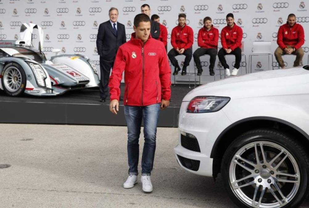 Audi entrega lujosos autos al Real Madrid en divertido evento