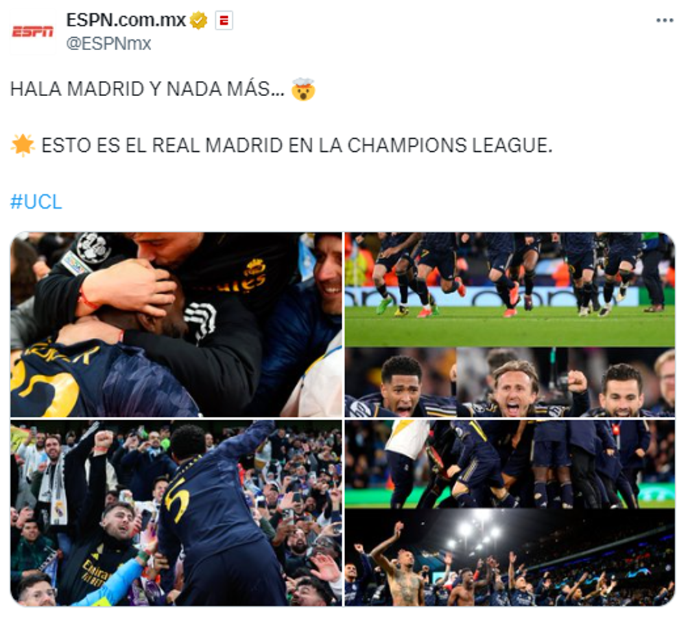 ”No tiene sentido”: lo que dicen los jugadores y medios del triunfo del Real Madrid sobre el City en Champions