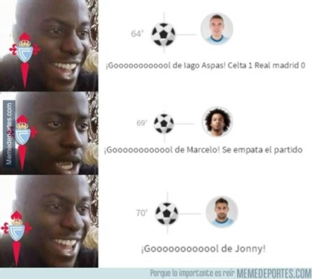 Despiadados memes contra Real Madrid por derrota contra el Celta
