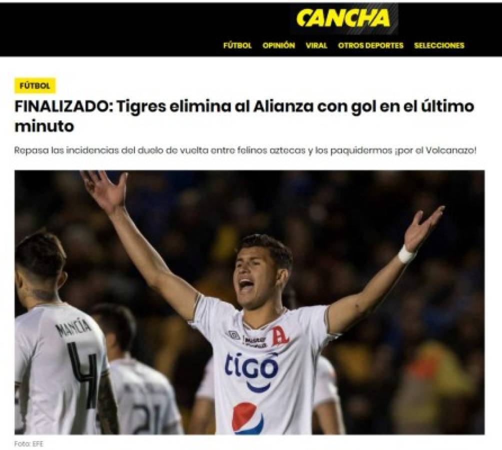 Lo que dice la prensa mexicana y mundial de los sufridos triunfos de América y Tigres en Concachampions