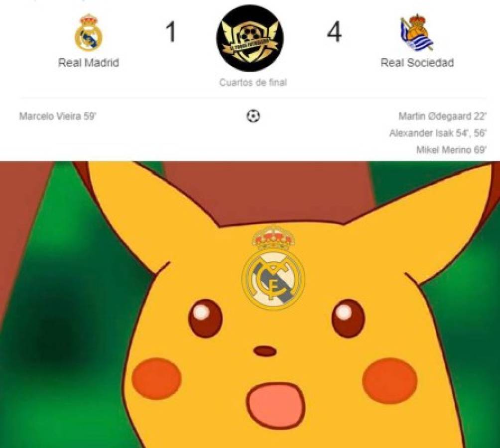 Real Madrid, víctima favorita de los memes tras ser eliminado de la Copa del Rey