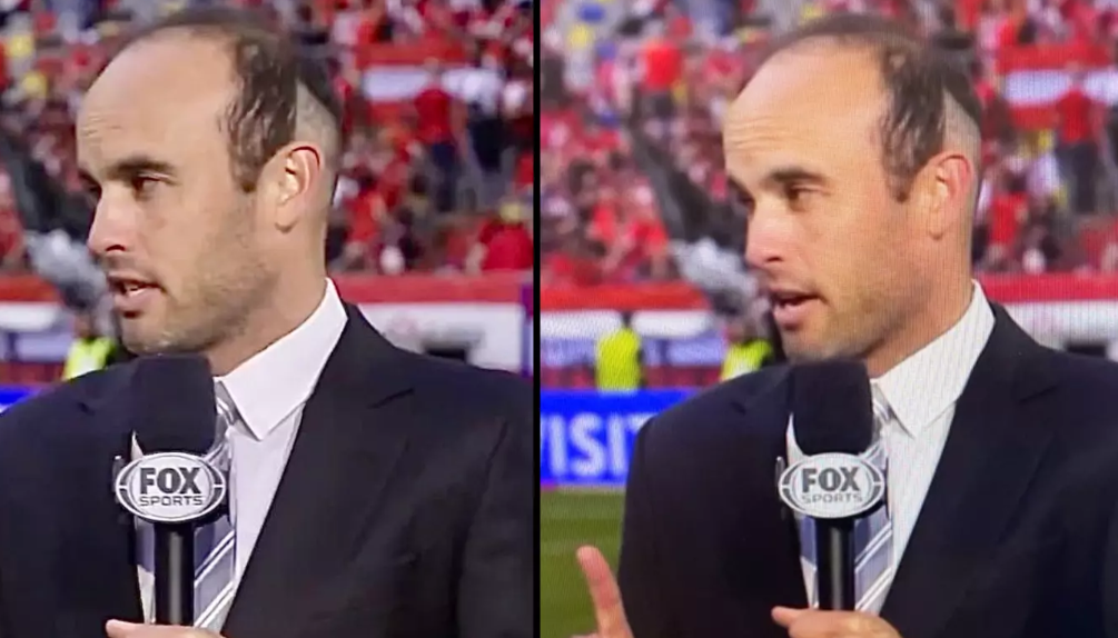 El look de Landon Donovan que sorprendió a muchos aficionados en la Eurocopa-2024.