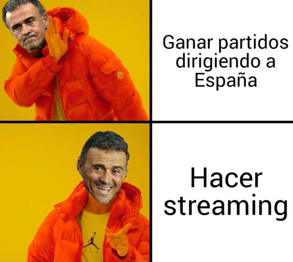 ¡Para morir de risa! Los memes revientan a España por despedirse del Mundial y Luis Enrique es la víctima favorita