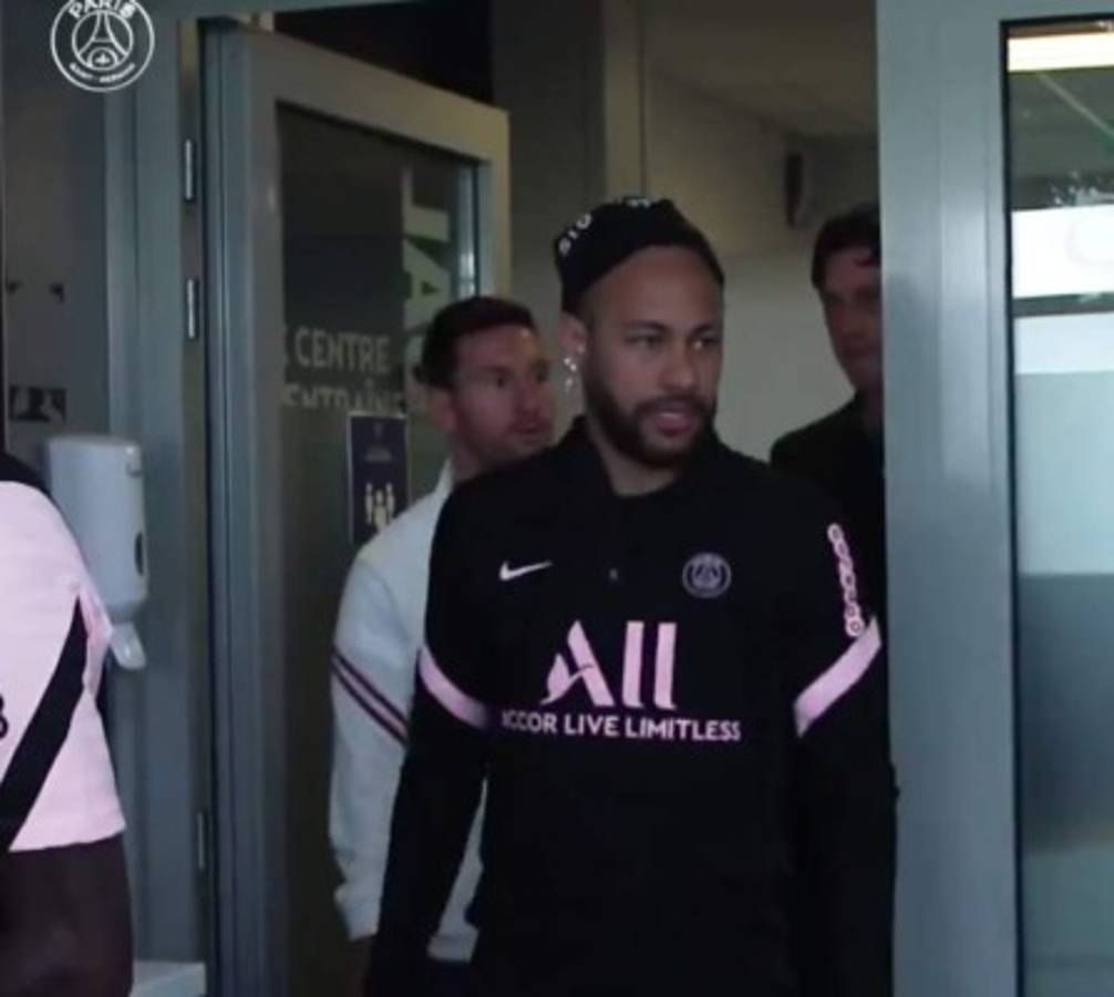 Así fue el primer entrenamiento de Messi en PSG: Su mejor amigo y abrazos con Sergio Ramos