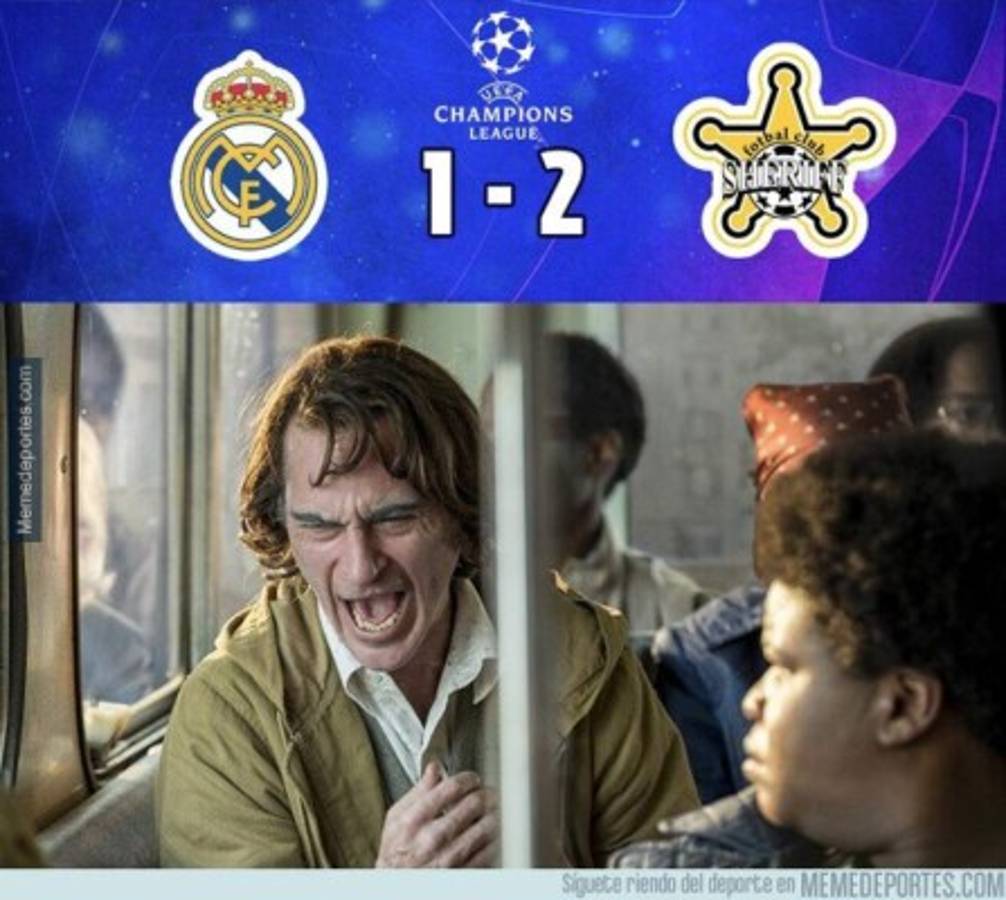 Real Madrid cae ante el Sheriff, Messi se acostó en la barrera y los memes los destrozan