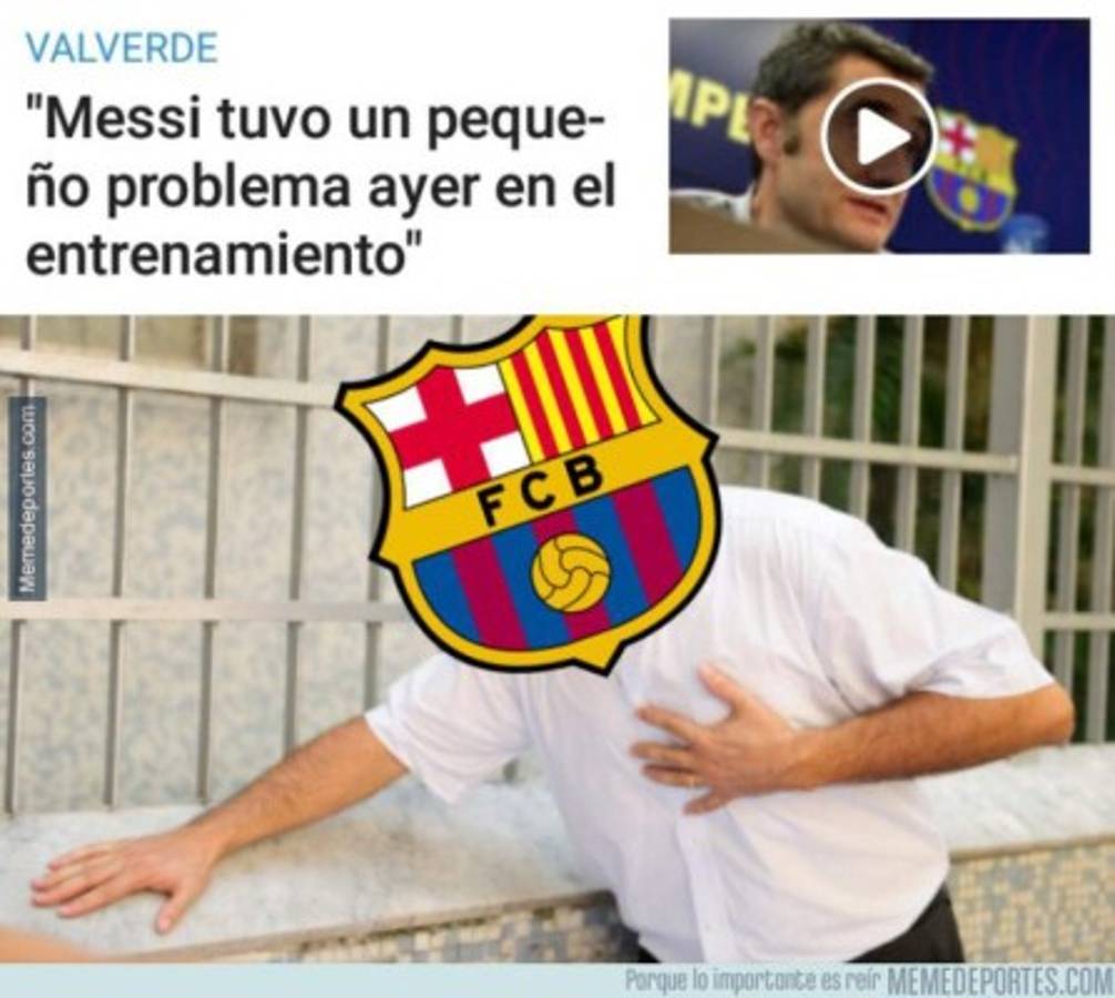 ¿Y la lesión? Los humillantes memes contra Messi tras el gane del Barcelona ante Espanyol