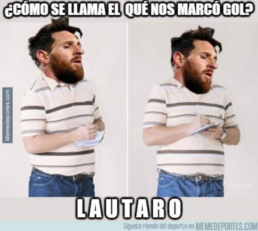 Messi, Barcelona y los memes del sufrido triunfo contra el Inter en la Champions