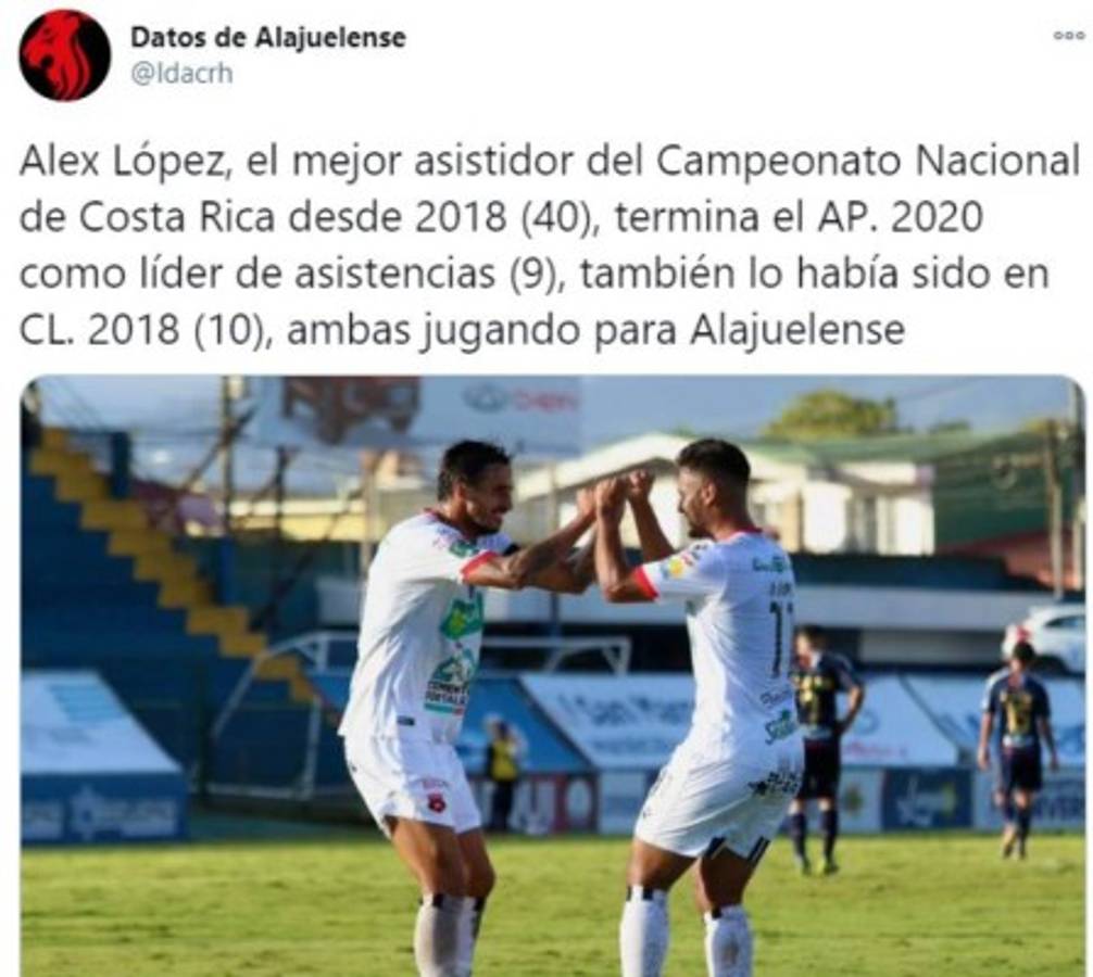 ¡Hasta le pidieron perdón! Las redes se inundan de elogios a Alex López tras la 30 del Alajuelense