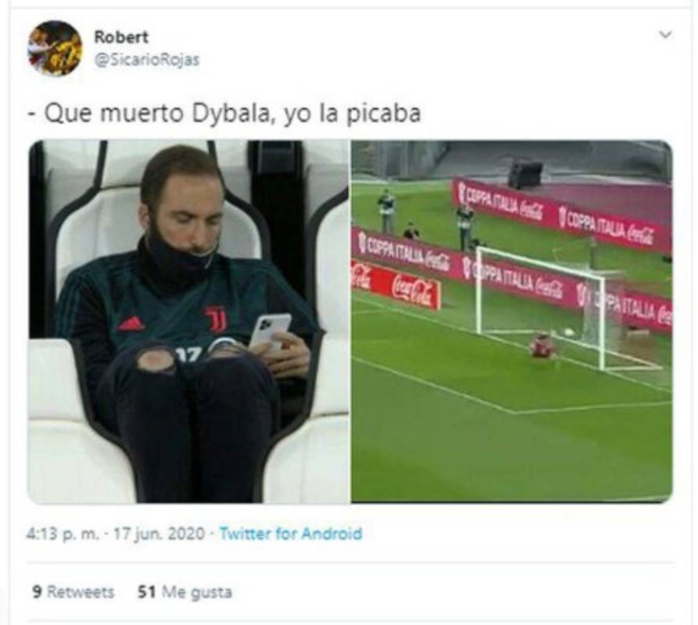Los memes destrozan a Cristiano Ronaldo y a la Juventus tras perder la final de la Copa Italia