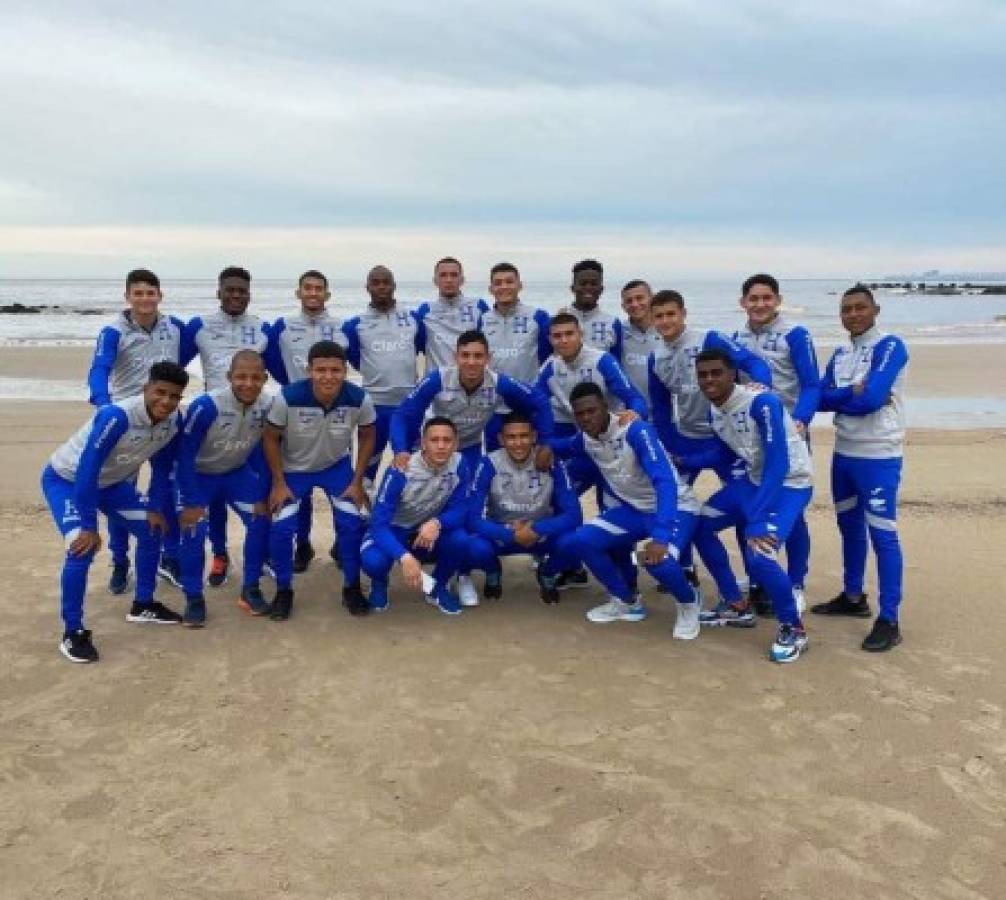 ¡Encerrados en un hotel! Así se la pasan los jugadores Sub-20 de Honduras en Uruguay