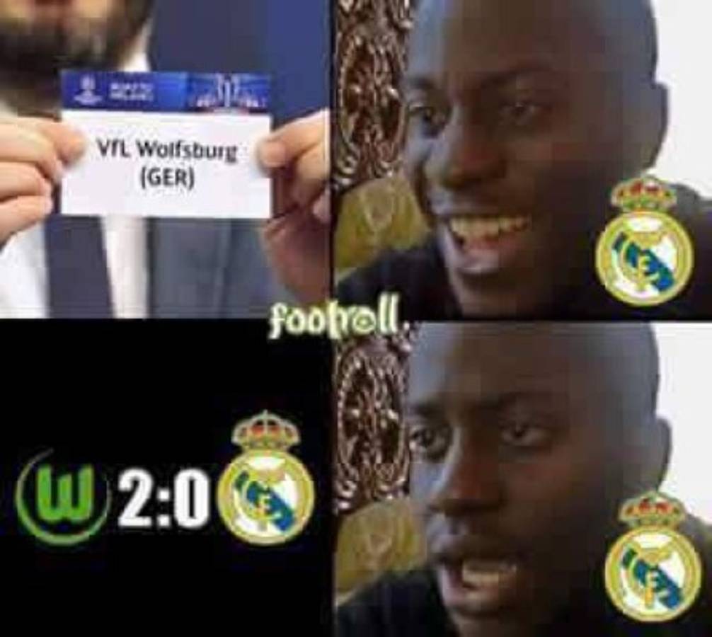 Destruyen en memes al Real Madrid tras perder ante Wolfsburgo