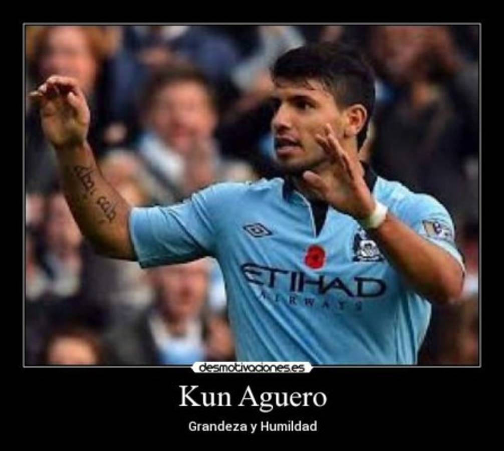 Los memes más divertidos que dejó la actuación del Kun y sus cinco goles