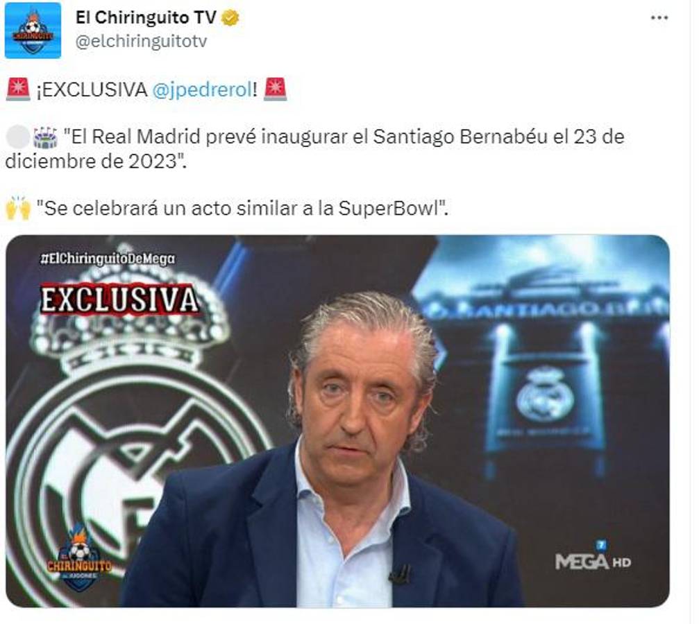 Sale a la luz cuando sería la inauguración del estadio Santiago Bernabéu: otro cambio de césped y nueva grada lateral