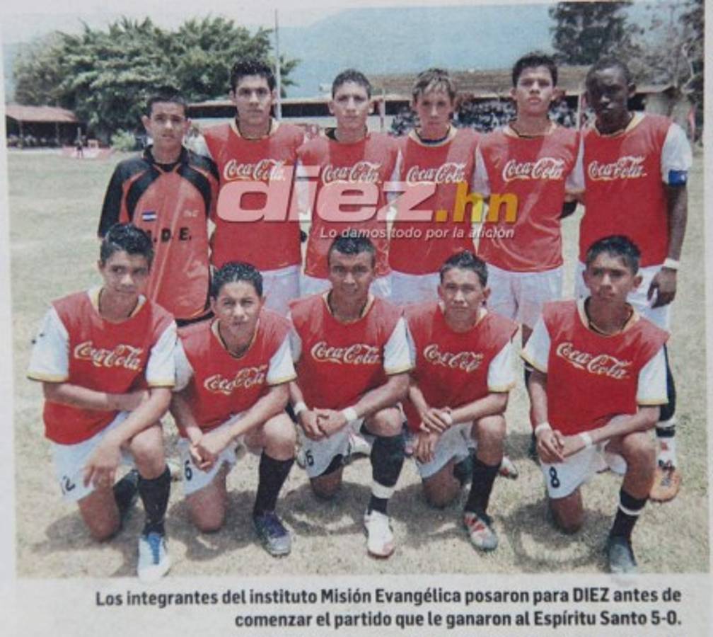 FOTOS: El álbum inédito de Alberth Elis en torneos colegiales