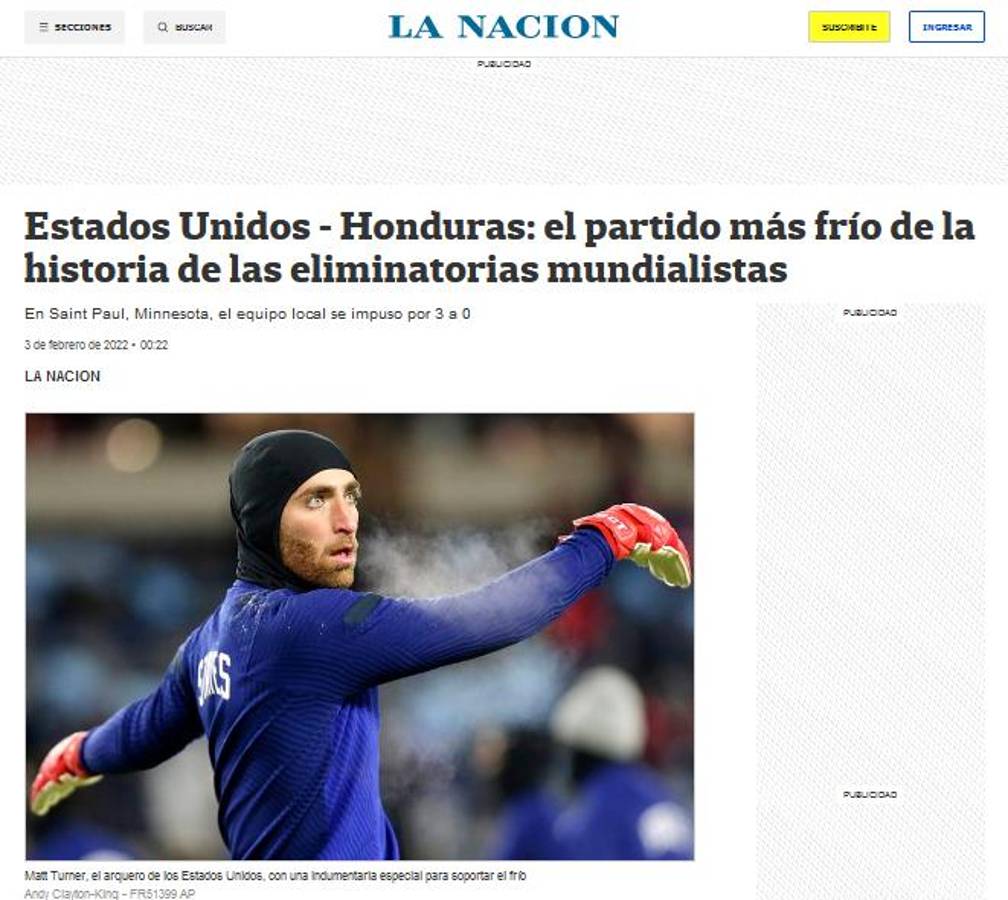 “Trampa mortal y escándalo”: Lo que amaneció diciendo la prensa mundial de la derrota de Honduras ante EUA