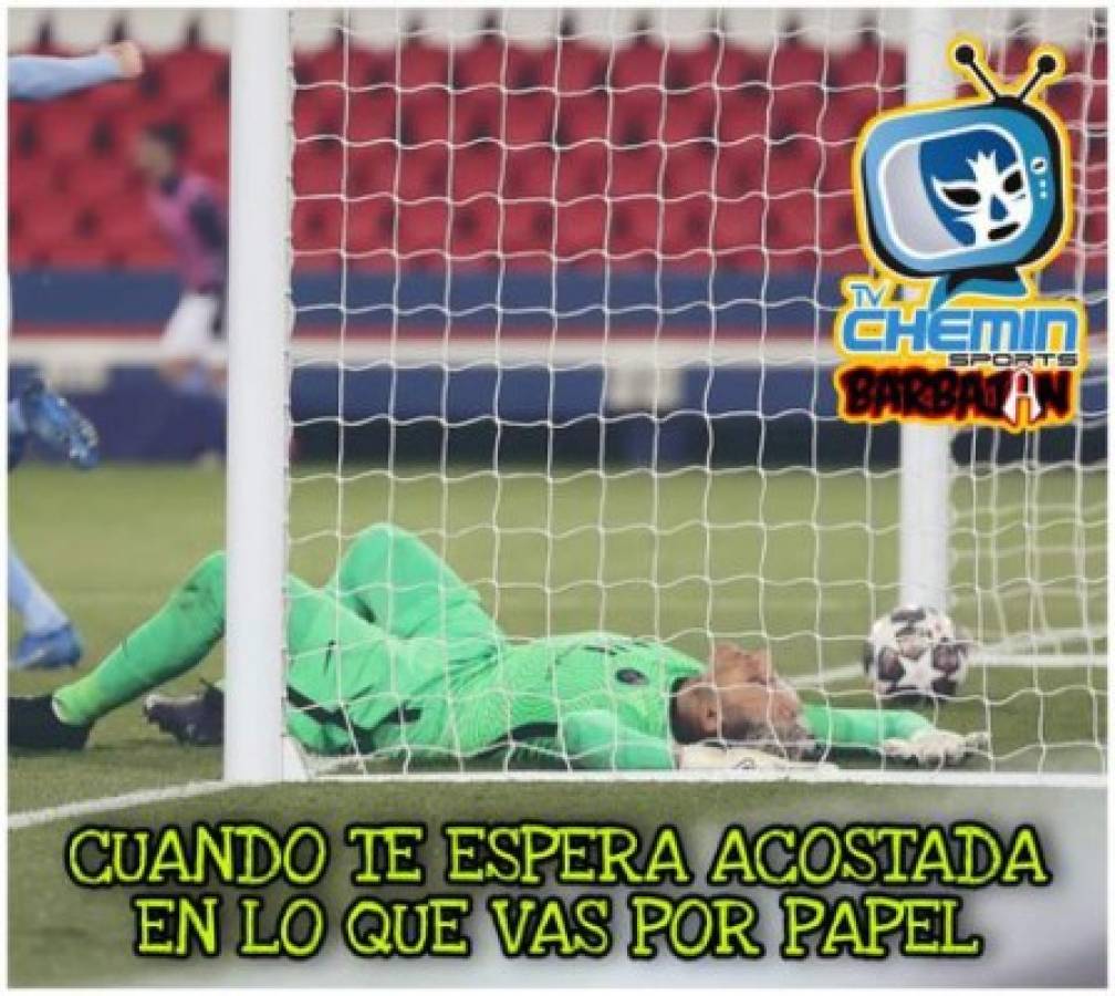 Los memes destrozan a Keylor Navas y Neymar tras la derrota del PSG ante el Manchester City