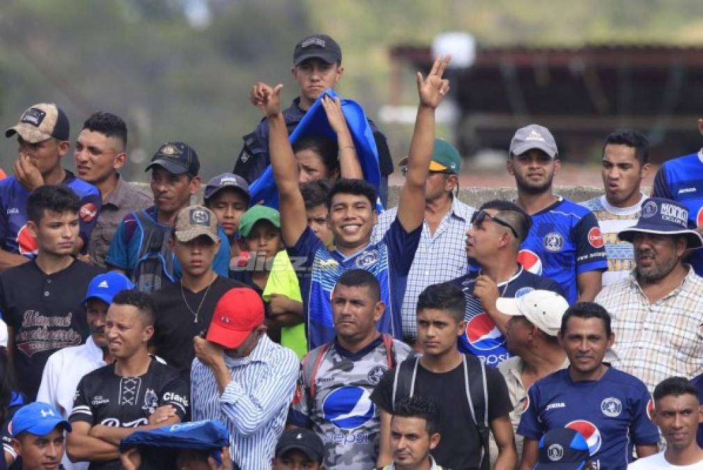 Afición de Motagua de Danlí respondió con altura en clásico ante Marathón