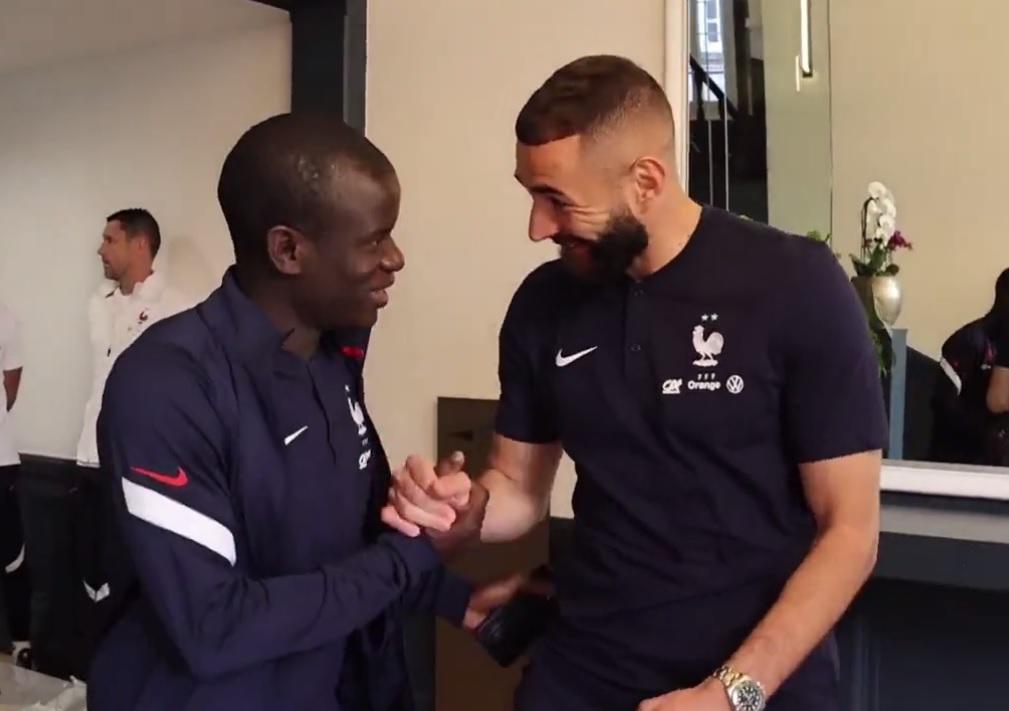 Benzema se unió a la selección de Francia y así fue el reencuentro con Mbappé tras el rechazo al Real Madrid