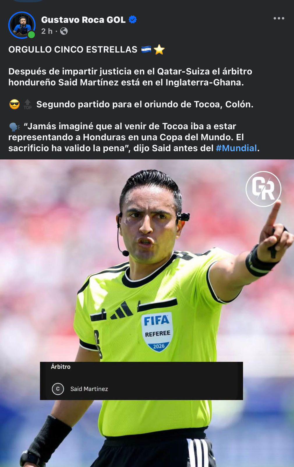 Prensa apunta contra Said por no pitar un penal a favor de Ghana: Pésimo arbitraje