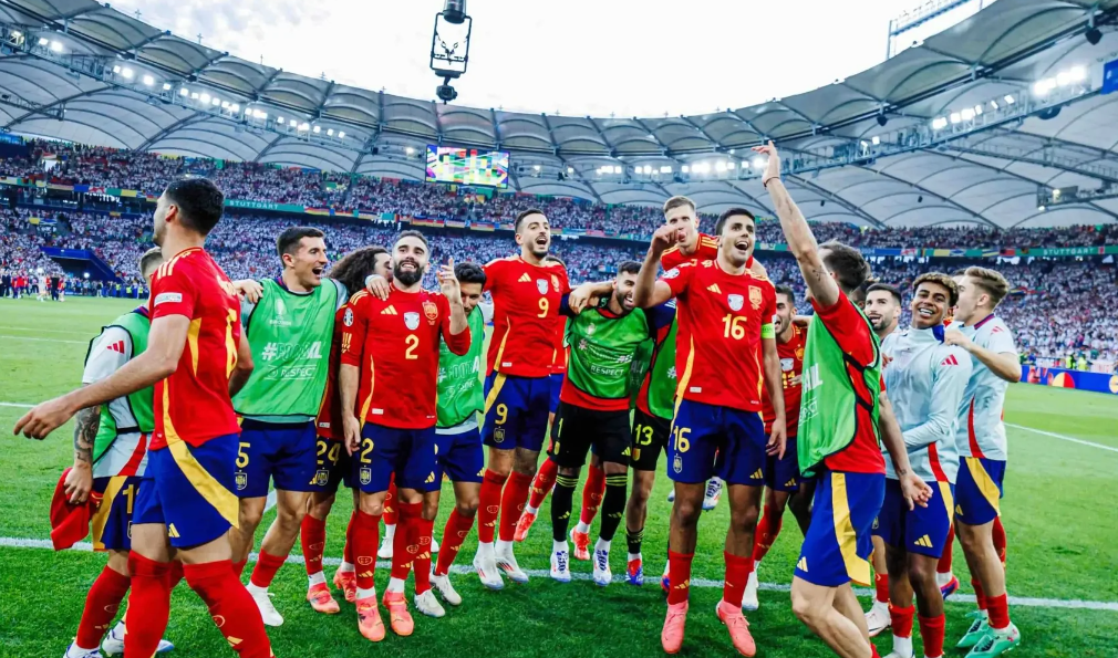 La inteligencia artificial predice que España se coronará en la Eurocopa 2024.