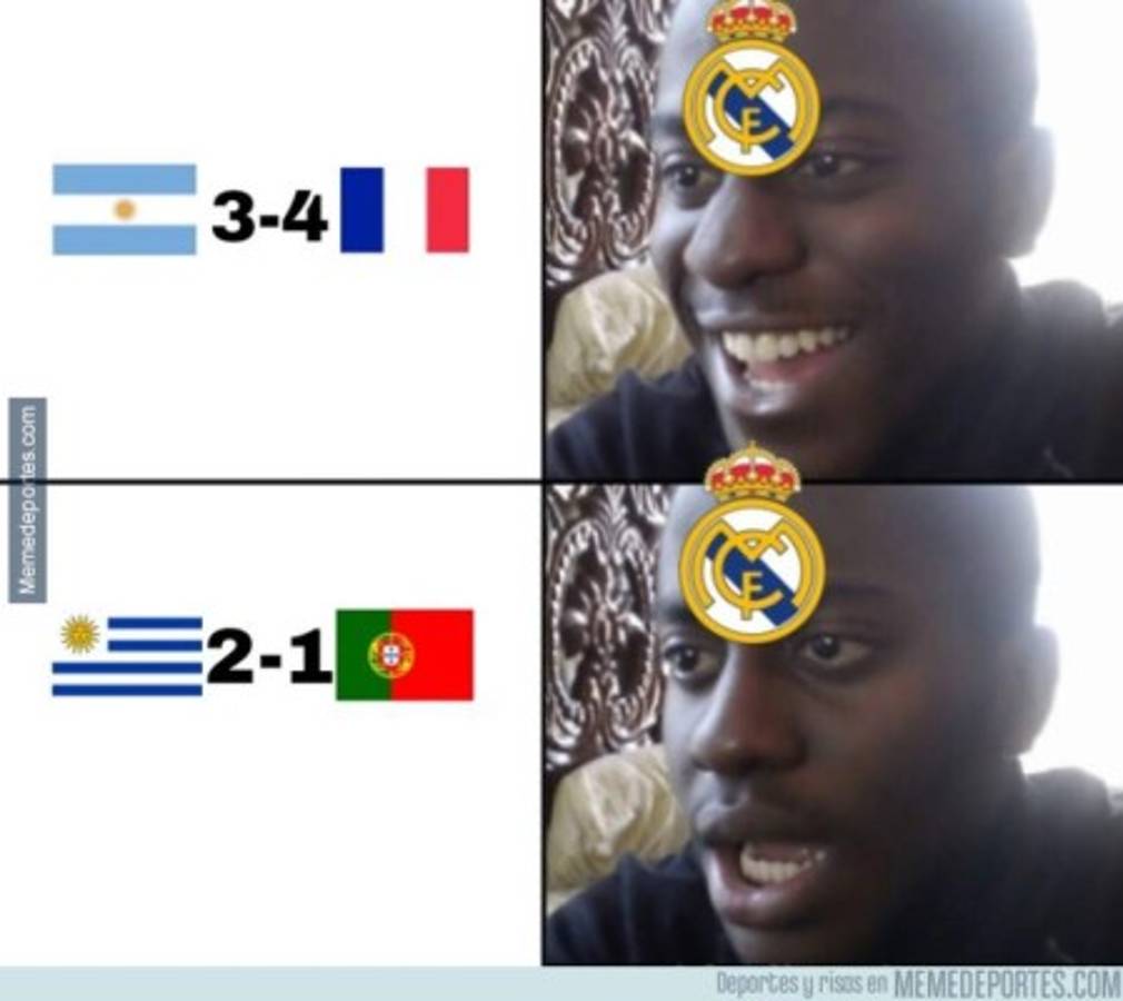 ¡Siguen los memes! Cristiano y Messi son atacados tras eliminación de Portugal y Argentina