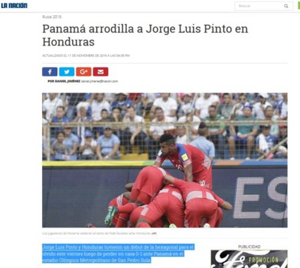 La prensa de Panamá no nos perdona: Silenciamos el Olímpico