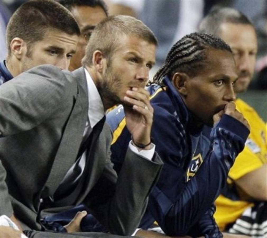 12 fotos que demuestra la buena relación de Pavón y Beckham en Galaxy