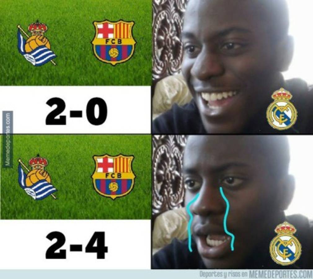Los memes de la remontada del Barcelona ante la Real Sociedad