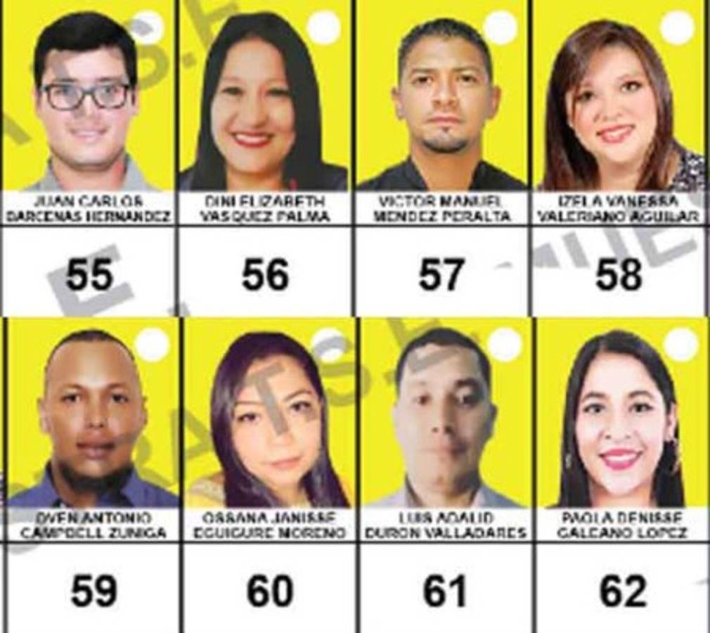 Especial elecciones Honduras 2017: Los candidatos a diputados por Francisco Morazán