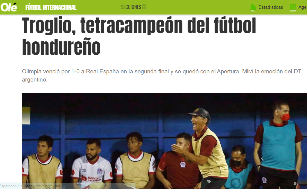 En Sudamérica y México se rinden ante Pedro Troglio por el tetracampeonato que ganó con Olimpia y lo piden en Argentina