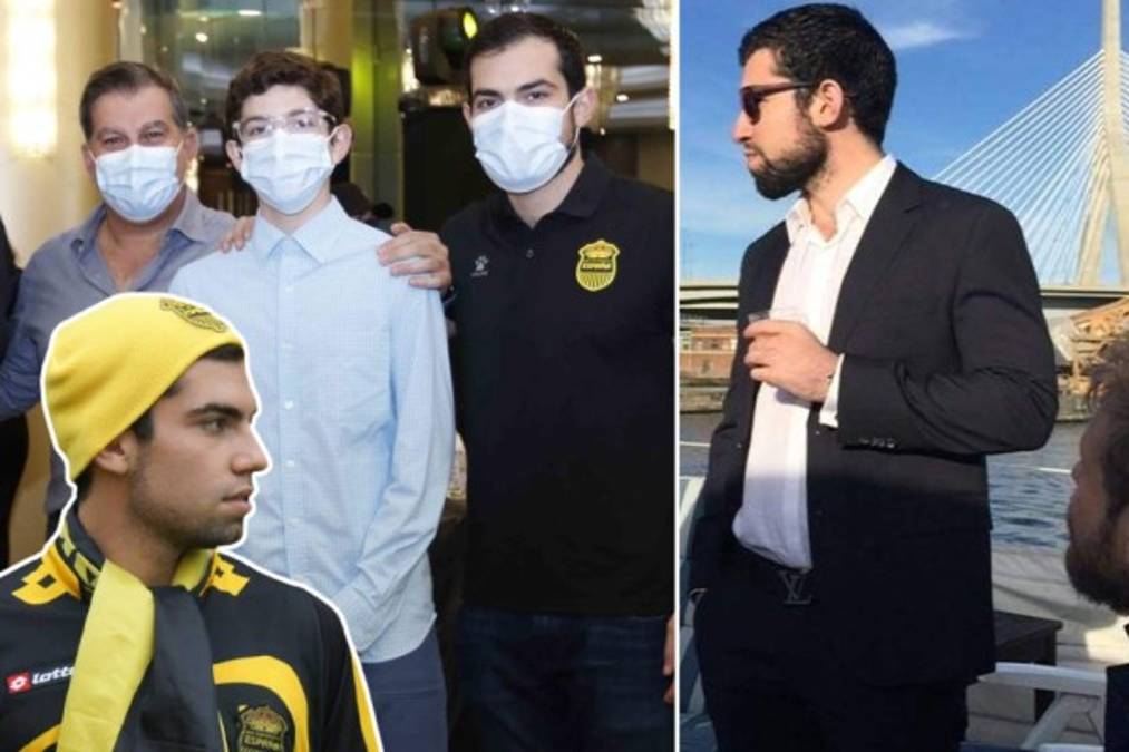 Mateo Emilio, el joven hijo de Mateo Yibrín que ya gestiona como dirigente deportivo en el Real España