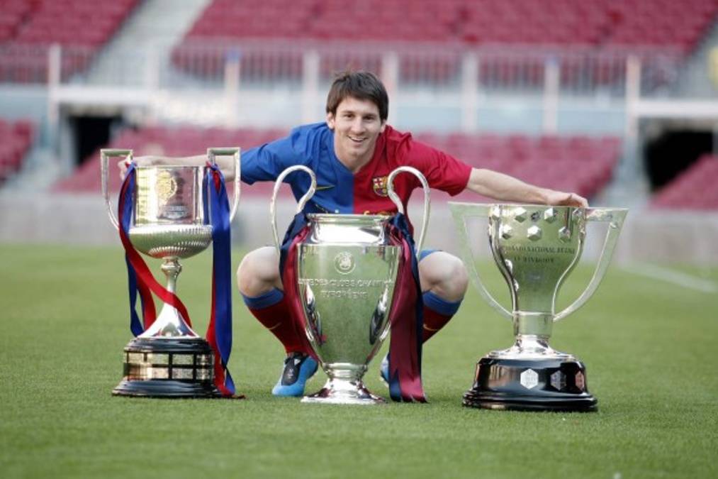 Lionel Messi, 15 años disputando en el FC Barcelona